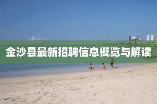 金沙縣最新招聘信息概覽與解讀