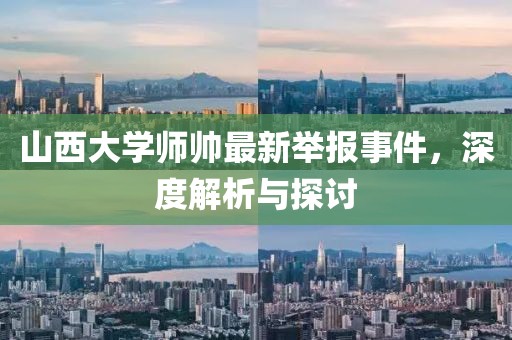 山西大學(xué)師帥最新舉報事件，深度解析與探討