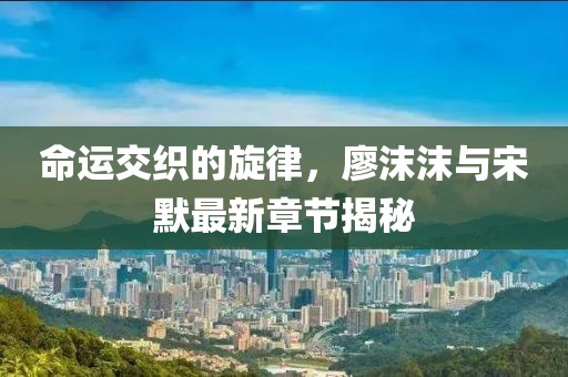 命運交織的旋律，廖沫沫與宋默最新章節(jié)揭秘