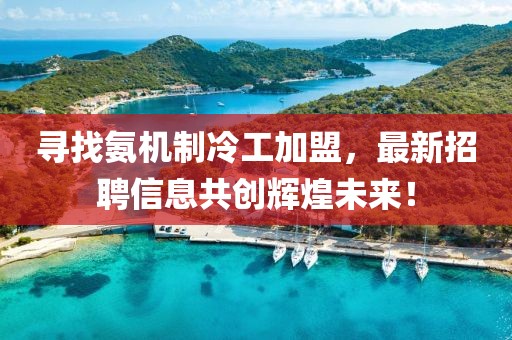 尋找氨機制冷工加盟，最新招聘信息共創(chuàng)輝煌未來！
